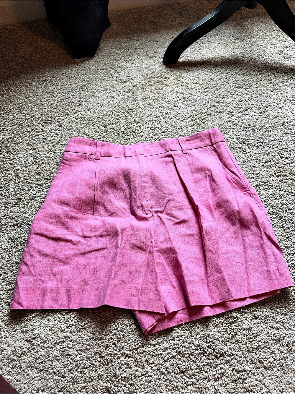 Zara High Waist Pink Shorts Size Small